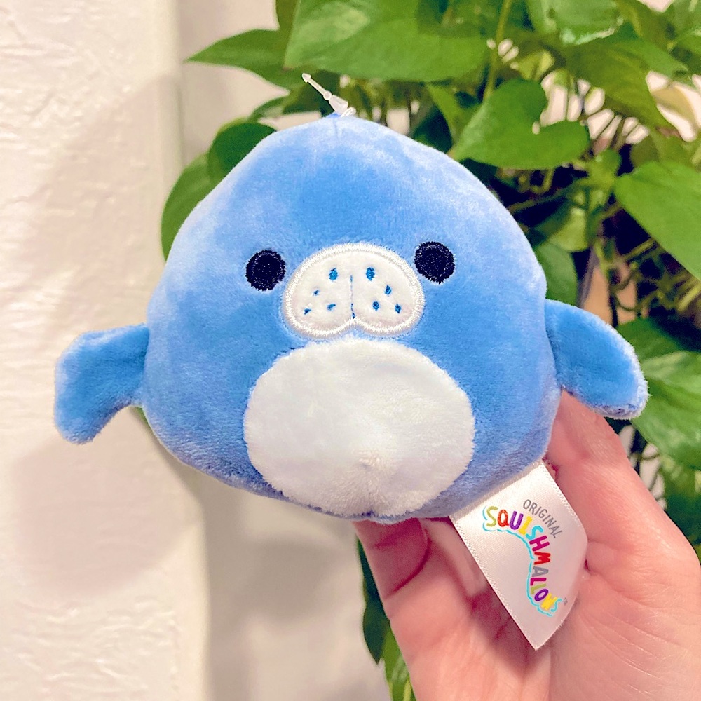 Maeve Sea Cow Squishmallow Clip